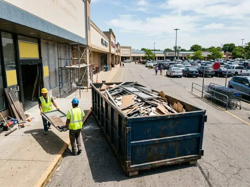retail-store-renovation-debris-003 — frequently asked questions, Roll-off Dumpster Rentals in Half Moon Bay, CA